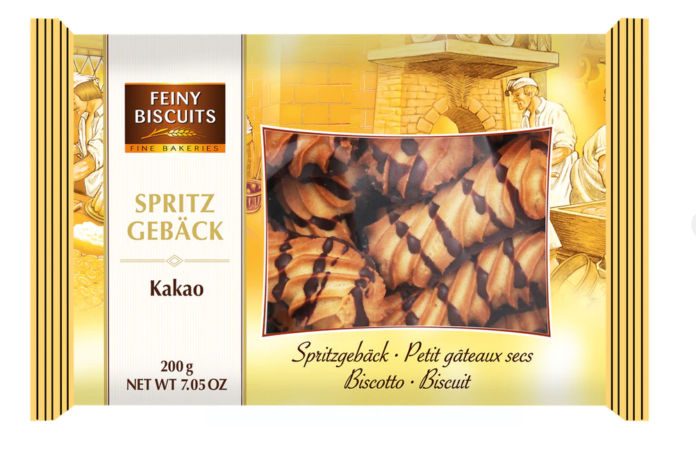 FEINY CRISPY BISCUITS CACAO 200G